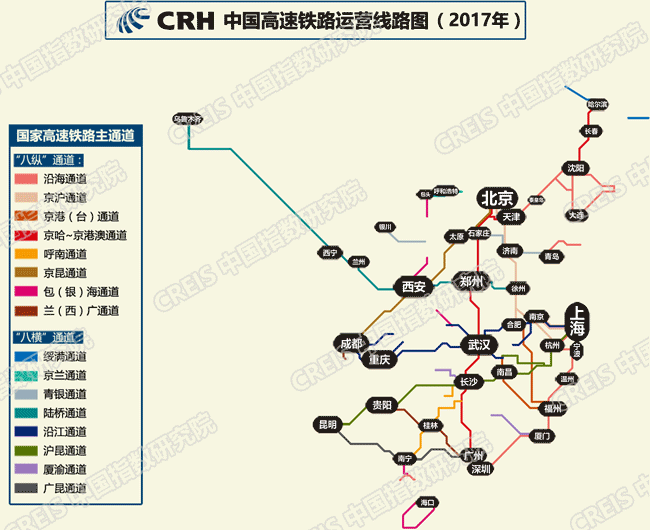 高铁从无到有的十年也是中国城镇化快速发展的十年，无数大中小城市因高铁而串联，人、钱、物在城市间、地区间的流向更加便捷和高效，高铁网络正以前所未有的速度改变着中国城市的格局，借力高铁，一座座城市正在崛起。