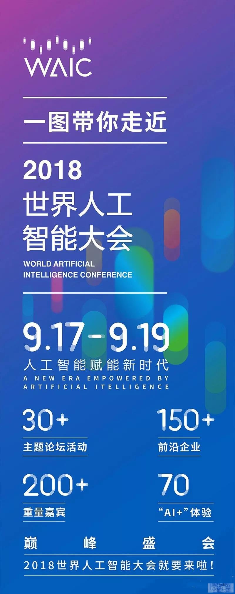 一图带你走近2018世界人工智能大会